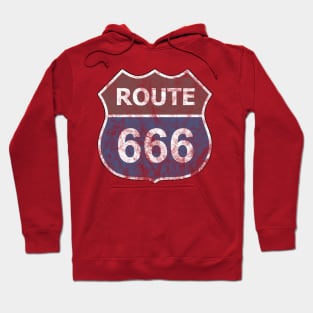 Get Your Kicks On Route 666 Hoodie